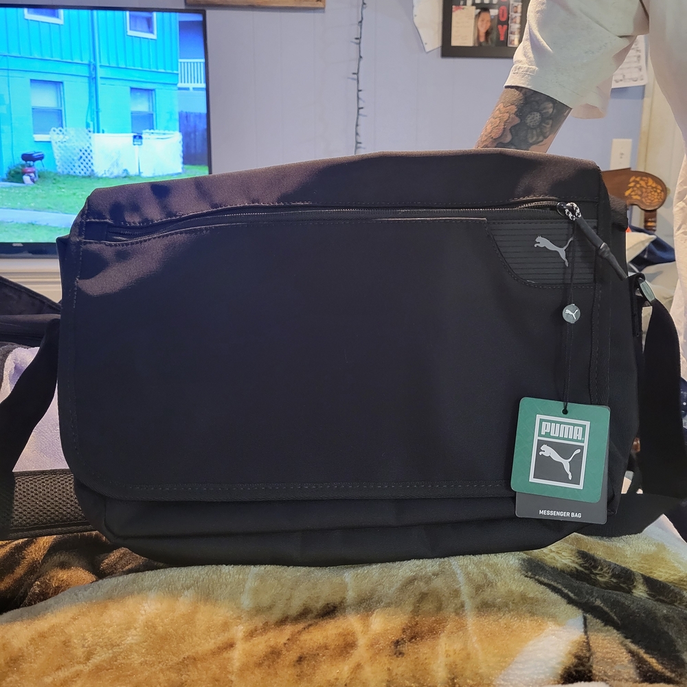 Puma Black Shoulder Bag